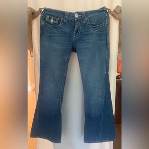 True Religion denim flare jeans
